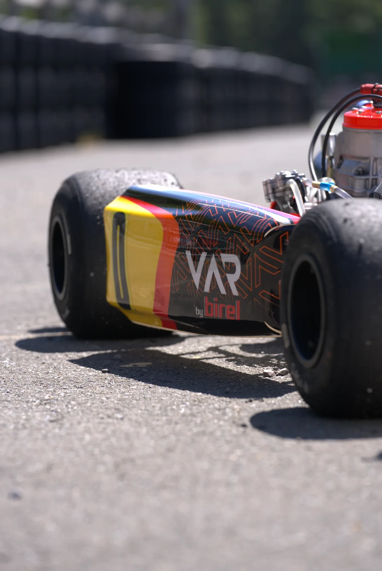 Kart nosecone detail shot