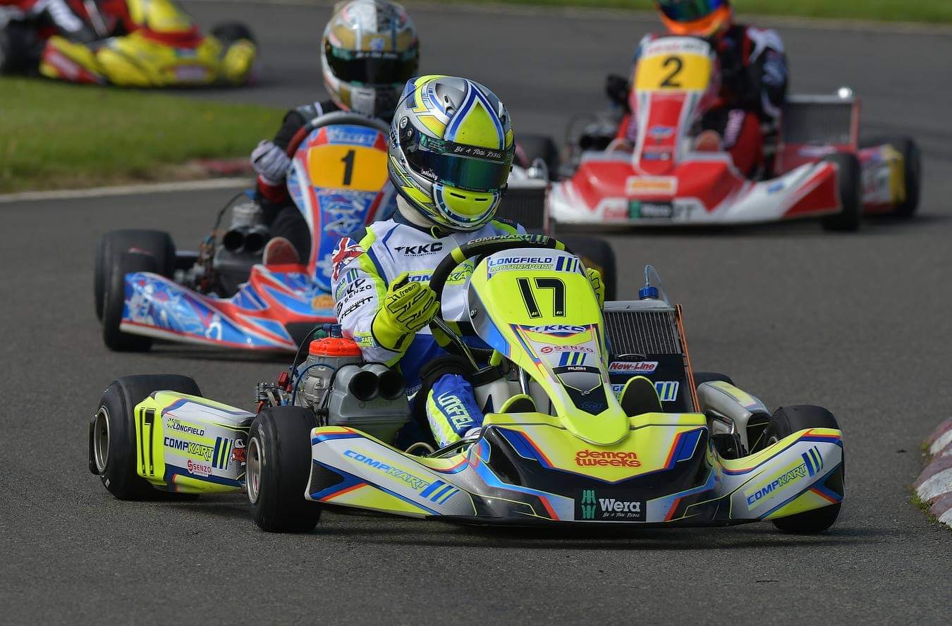 KZ2 kart racing action